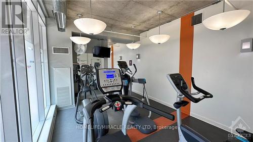 1010 - 180 York Street, Ottawa, ON - Indoor Photo Showing Gym Room