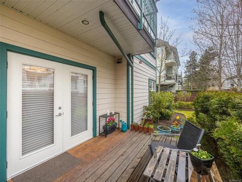 102-9960 Fourth St, Sidney, BC - Outdoor With Deck Patio Veranda With Exterior