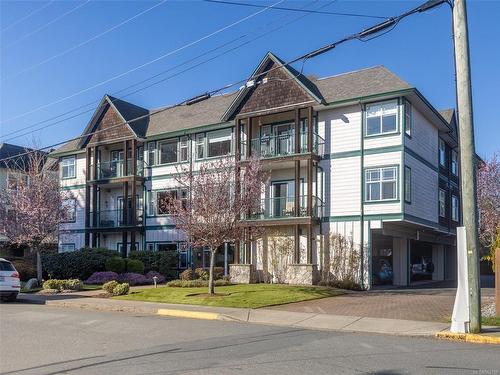 102-9960 Fourth St, Sidney, BC - Outdoor With Facade