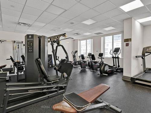 1215-1 Lee Centre Dr, Toronto, ON - Indoor Photo Showing Gym Room