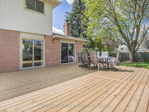 597 Brooks Howard Crt, Newmarket, ON - Outdoor With Deck Patio Veranda With Exterior