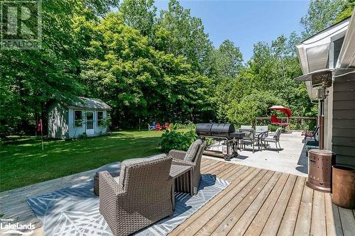 2440 Champlain Road, Tiny, ON - Outdoor With Deck Patio Veranda
