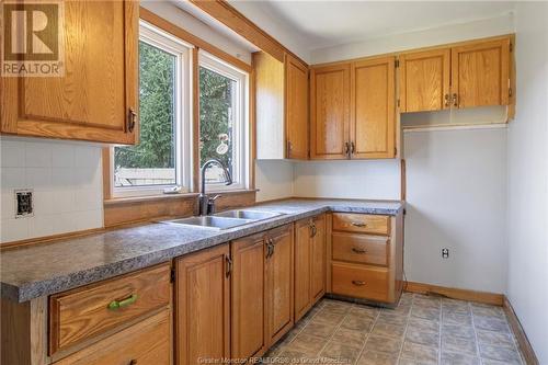 67 Derby, Moncton, NB - Indoor Photo Showing Kitchen With Double Sink