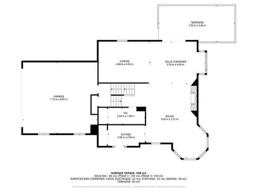 Plan (croquis) - 110 Rue Du Domaine-Fortier, Saint-Colomban, QC - Other