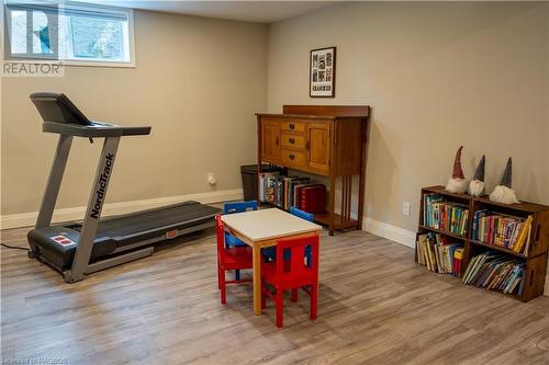 Family Room Gym - 56 Boiler Beach Road, Huron-Kinloss, ON - Indoor Photo Showing Gym Room