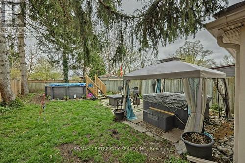 763 Little Grey Street, London, ON - Outdoor With Above Ground Pool With Backyard