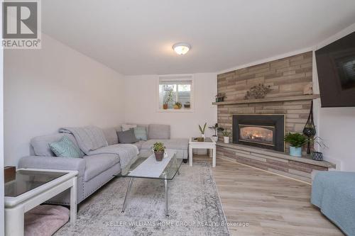 105 Mill Street, Shelburne, ON - Indoor Photo Showing Living Room With Fireplace