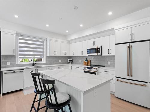 117 Burns Pl, Ladysmith, BC - Indoor Photo Showing Kitchen With Upgraded Kitchen