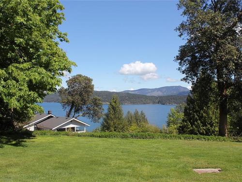 4544 Lanes Rd, Cowichan Bay, BC - Outdoor With Body Of Water With View