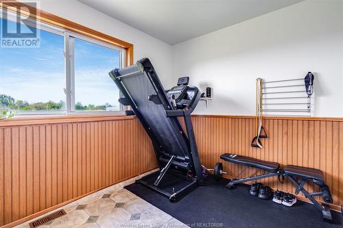 3081 Graham Sideroad, Kingsville, ON - Indoor Photo Showing Gym Room