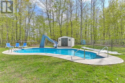 13722 Highway 41, Addington Highlands, ON - Outdoor With In Ground Pool With Backyard
