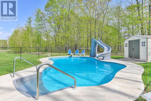 13722 Highway 41, Addington Highlands, ON - Outdoor With In Ground Pool With Backyard