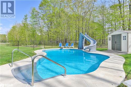 13722 Highway 41, Northbrook, ON - Outdoor With In Ground Pool With Backyard