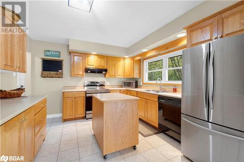 13722 Highway 41, Northbrook, ON - Indoor Photo Showing Kitchen With Double Sink