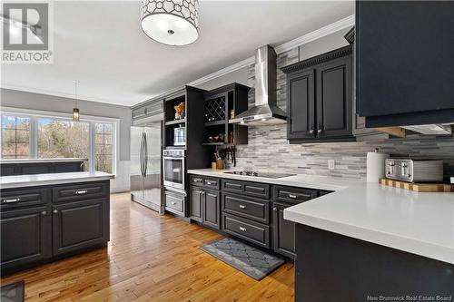 90 Maclean Court, Fredericton, NB - Indoor Photo Showing Kitchen With Upgraded Kitchen