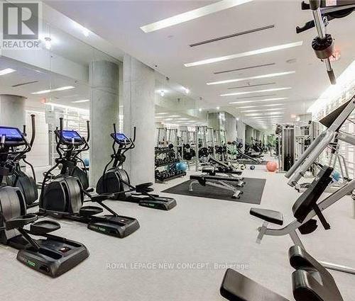 2711 - 15 Grenville Street, Toronto, ON - Indoor Photo Showing Gym Room