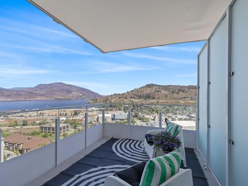 2307-1181 Sunset Drive, Kelowna, BC - Outdoor With Body Of Water With View With Exterior