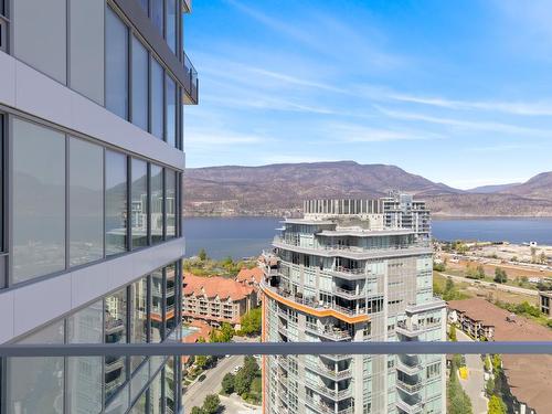 2307-1181 Sunset Drive, Kelowna, BC - Outdoor With Body Of Water With View