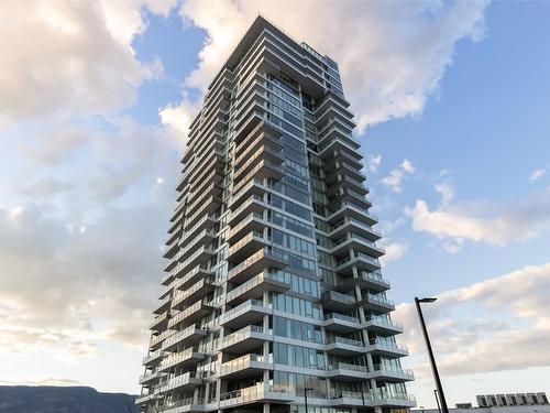 2307-1181 Sunset Drive, Kelowna, BC - Outdoor With Facade