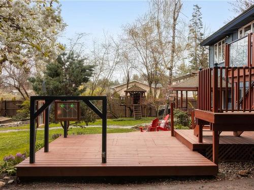 600 Cromar Rd, North Saanich, BC - Outdoor With Deck Patio Veranda With Exterior