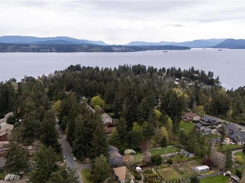 600 Cromar Rd, North Saanich, BC - Outdoor With Body Of Water With View