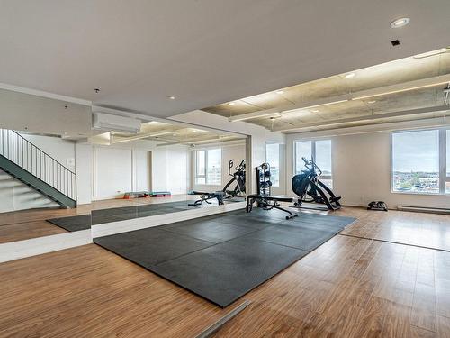 Exercise room - 711-5077 Rue Paré, Montréal (Côte-Des-Neiges/Notre-Dame-De-Grâce), QC - Indoor Photo Showing Gym Room