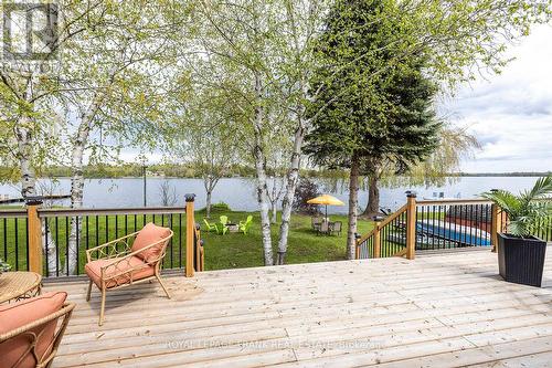 3 Hillside Drive, Kawartha Lakes (Little Britain), ON - Outdoor With Body Of Water With Deck Patio Veranda