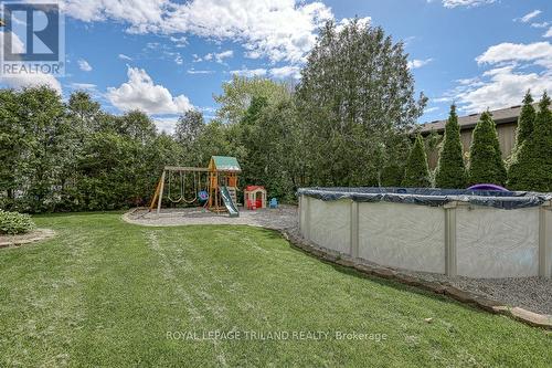 29 Finlayson Drive, Zorra, ON - Outdoor With Above Ground Pool