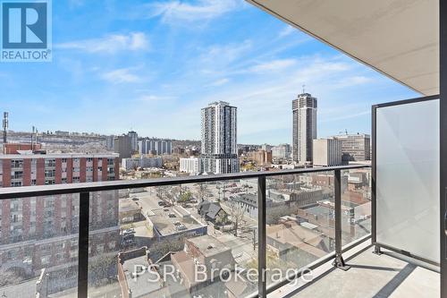 1306 - 1 Jarvis Street, Hamilton, ON - Outdoor With Balcony With View With Exterior