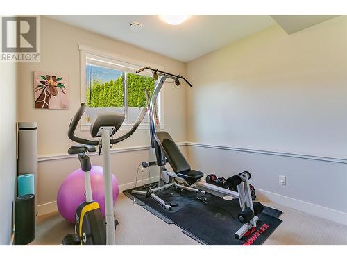 2468 Ironridge Road, Kelowna, BC - Indoor Photo Showing Gym Room