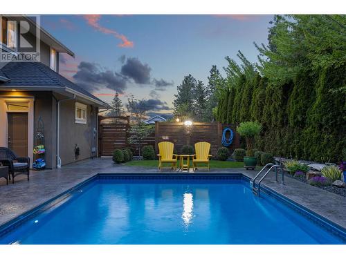679 Quarry Avenue, Kelowna, BC - Outdoor With In Ground Pool