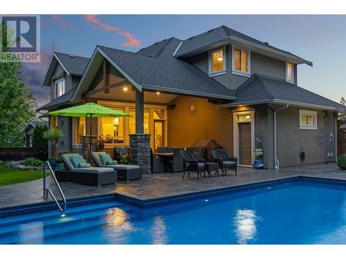 679 Quarry Avenue, Kelowna, BC - Outdoor With In Ground Pool With Deck Patio Veranda