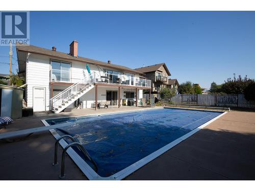740 Ridgeview Terrace, Kamloops, BC - Outdoor With In Ground Pool