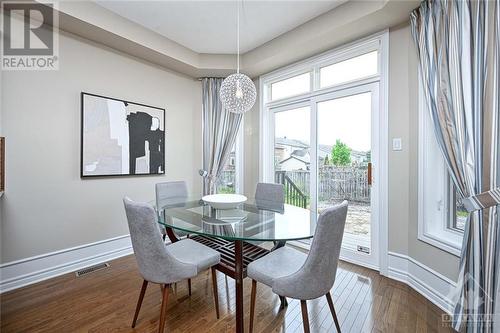 5027 North Bluff Drive, Ottawa, ON - Indoor Photo Showing Dining Room