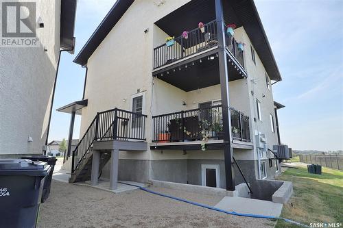 #16 4640 Harbour Landing Drive, Regina, SK - Outdoor With Balcony With Exterior