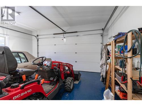 3185 Powerhouse Road, Armstrong, BC - Indoor Photo Showing Garage