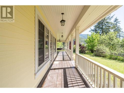 3185 Powerhouse Road, Armstrong, BC - Outdoor With Balcony With Deck Patio Veranda With Exterior