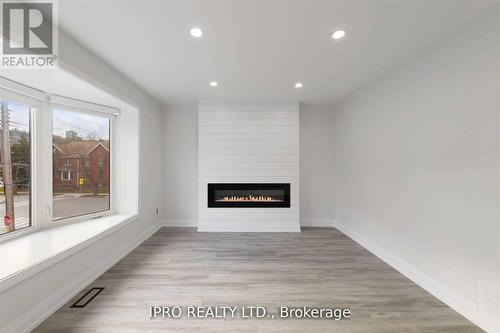 2 - 5 Maplewood Avenue, Hamilton, ON - Indoor With Fireplace