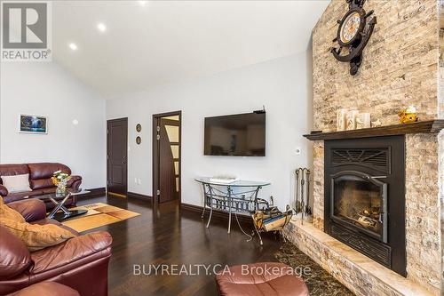 268 Balsam Lake Drive, Kawartha Lakes, ON - Indoor Photo Showing Living Room With Fireplace