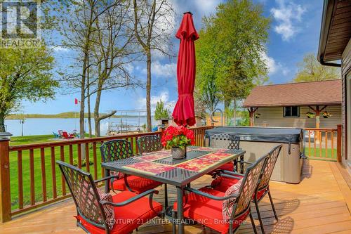 63 Hickory Bay Road, Trent Hills, ON - Outdoor With Body Of Water With Deck Patio Veranda With View