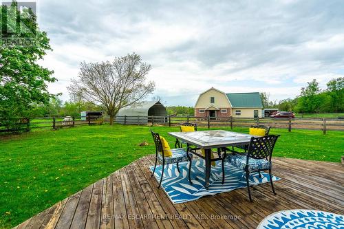 8735 Milburough Line, Milton, ON - Outdoor With Deck Patio Veranda