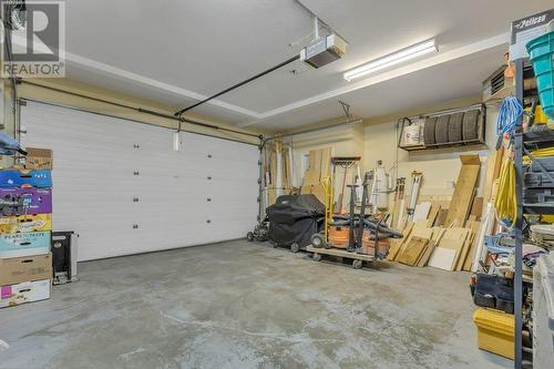 138 Christie Mountain Lane, Okanagan Falls, BC - Indoor Photo Showing Garage