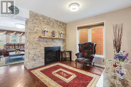 8 Osgoode Street, Cambridge, ON - Indoor Photo Showing Living Room With Fireplace