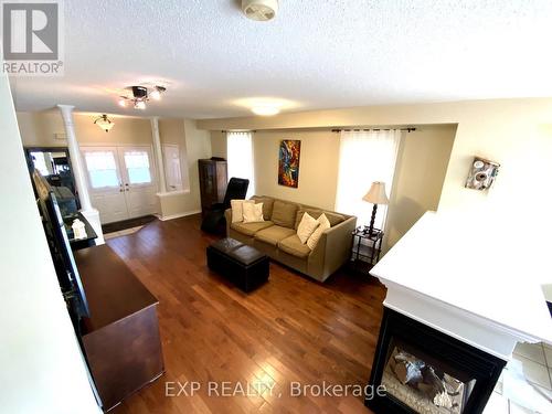 24 Redfinch Way, Brampton, ON - Indoor Photo Showing Living Room With Fireplace