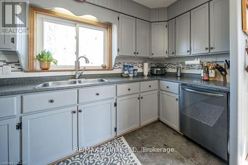 180 Skootamatta Lane, Tweed, ON - Indoor Photo Showing Kitchen With Double Sink