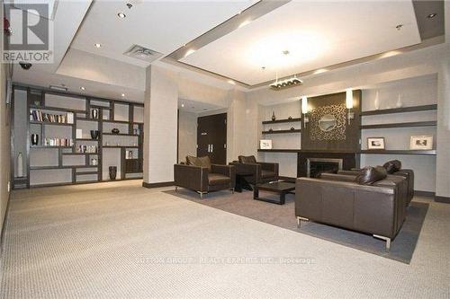 2307 - 80 Absolute Avenue, Mississauga, ON - Indoor With Fireplace
