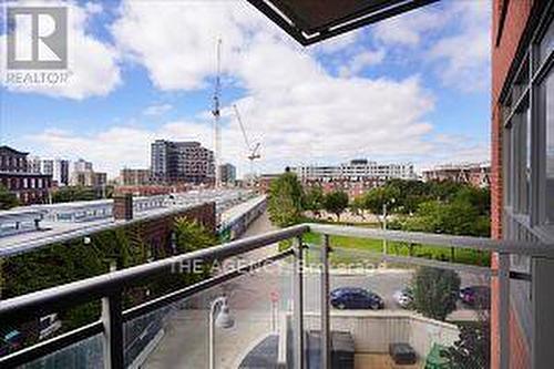 407 - 38 Joe Shuster Way, Toronto, ON - Outdoor With Balcony With View