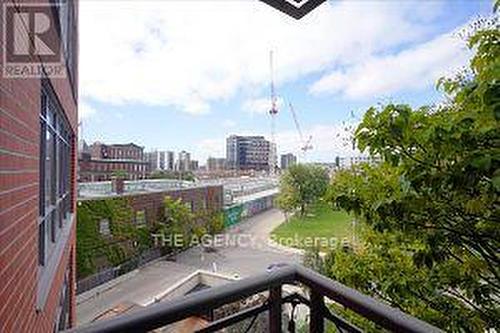407 - 38 Joe Shuster Way, Toronto, ON - Outdoor With Balcony With View