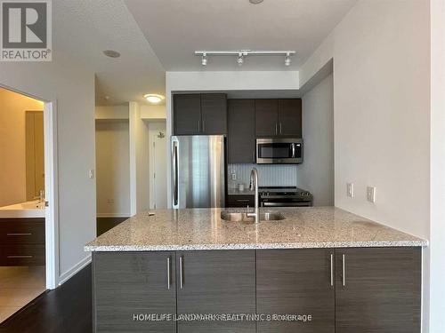 1205 - 70 Forest Manor Road, Toronto (Henry Farm), ON - Indoor Photo Showing Kitchen With Double Sink