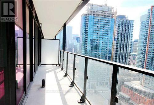 2411 - 125 Peter Street, Toronto, ON - Outdoor With Balcony With Exterior